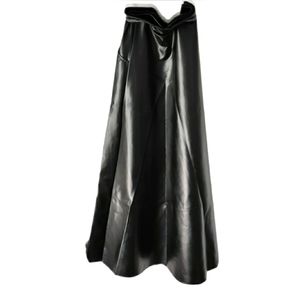 New Ashley Stewart 4X Faux Leather Long Maxi Skirt